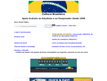 Tablet Screenshot of culturabrasil.pro.br